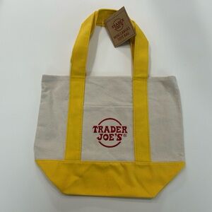 Trader Joe’s Mini Canvas Tote (Yellow)